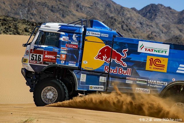 男人与钢铁巨兽的较量 2020年达喀尔拉力赛卡车组第一赛段集锦